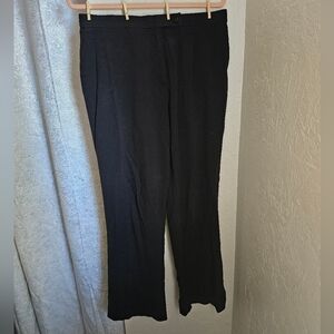 Black dress pants flare size 12 avergage